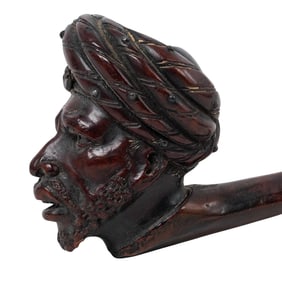 Antique Meerschaum Smoking Pipe Amber Mouthpiece