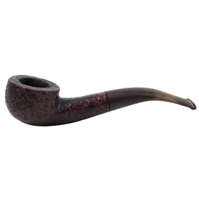 Antique Dunhill Shell Rusticated Briar Smoking Pipe
