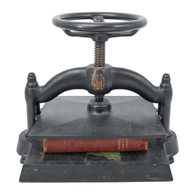 Victorian Cast Iron Book Press