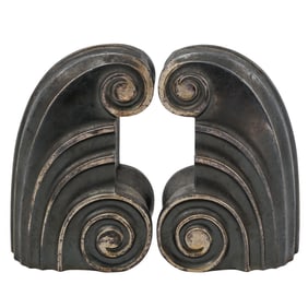 Pair of Art Deco Bronze Bookends