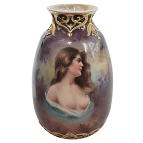Royal Bonn Franz Anton Mehlem Porcelain Vase