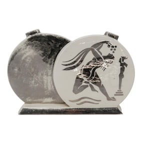 Art-Deco Primavera Double Ceramic vase
