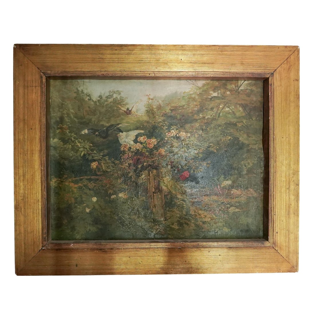 Henri Arthur Bonnefoy (French, 1839-1917) Nature Oil Painting (1 of 4)