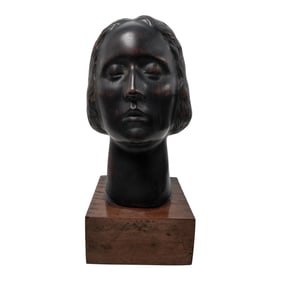 Large L.C. Rovatti Carved wooden Sculpture