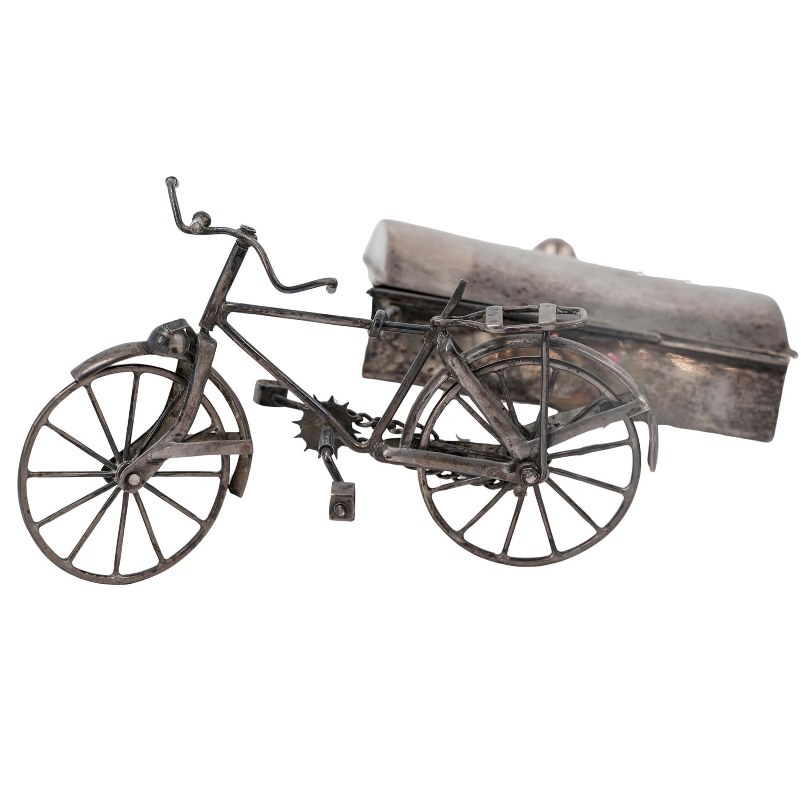 Vintage Mexican Sterling Silver Bicycle (1 of 7)