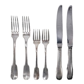 (13pc) Christofle Silverplate Assortment Flatware