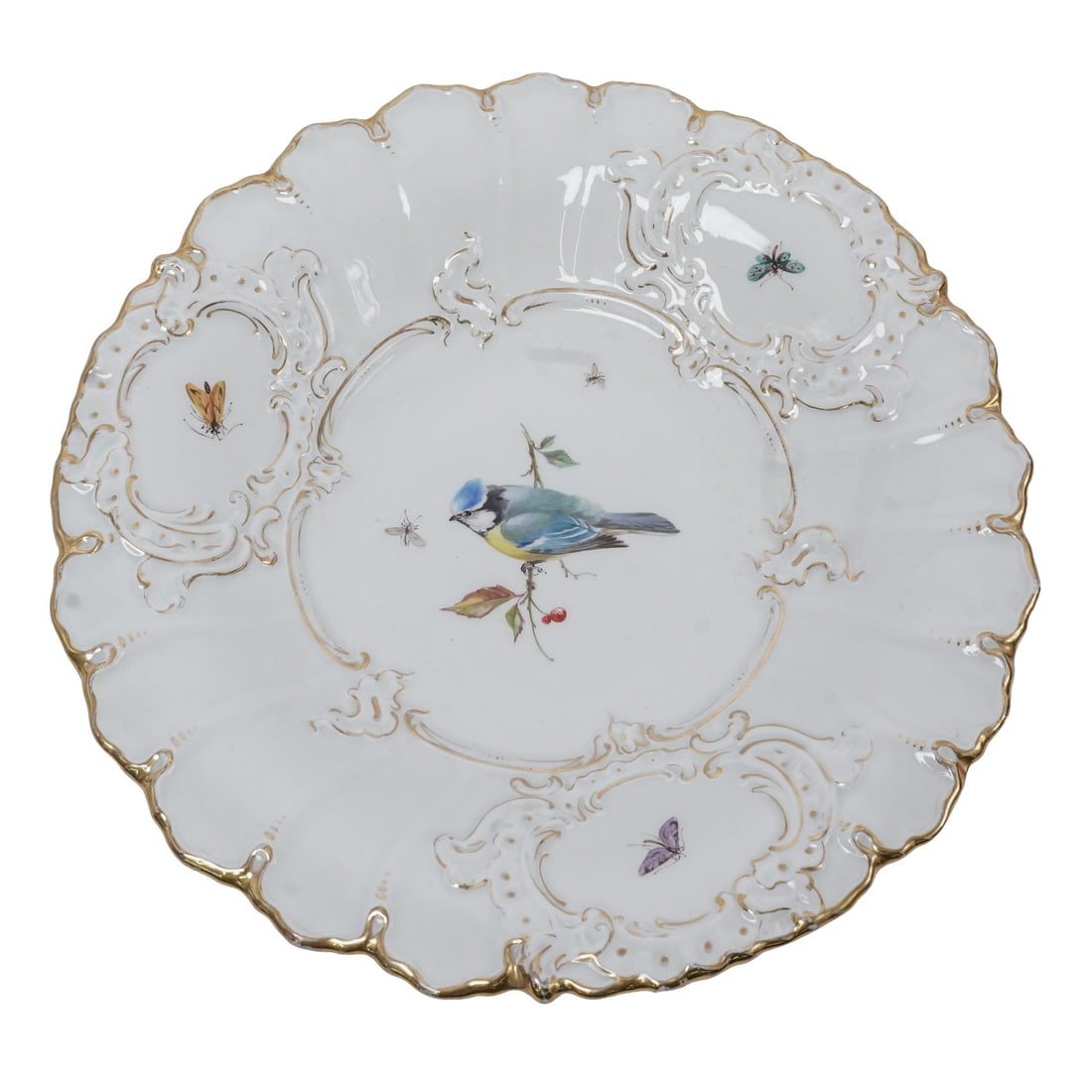 Meissen Hand Painted Porcelain Dish (1 of 4)