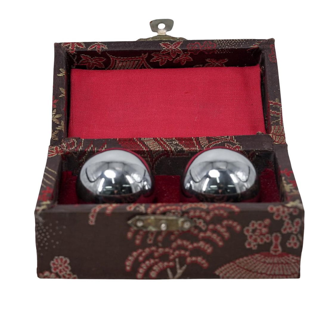 Chinese Chrome Bell Baoding Ball Set (1 of 4)