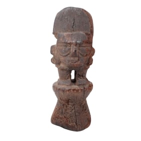 Papua New Guinea Wooden Effigy Talisman