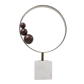 Modernist Ring Orbit Statue
