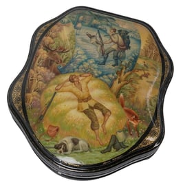 Denis Molodkin Russian Lacquer Box