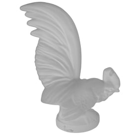 Lalique Crystal Rooster Figurine