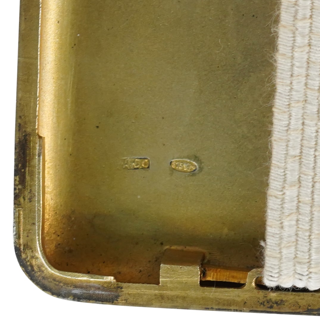 Soviet Silver Cigarette Case Moscow - 6