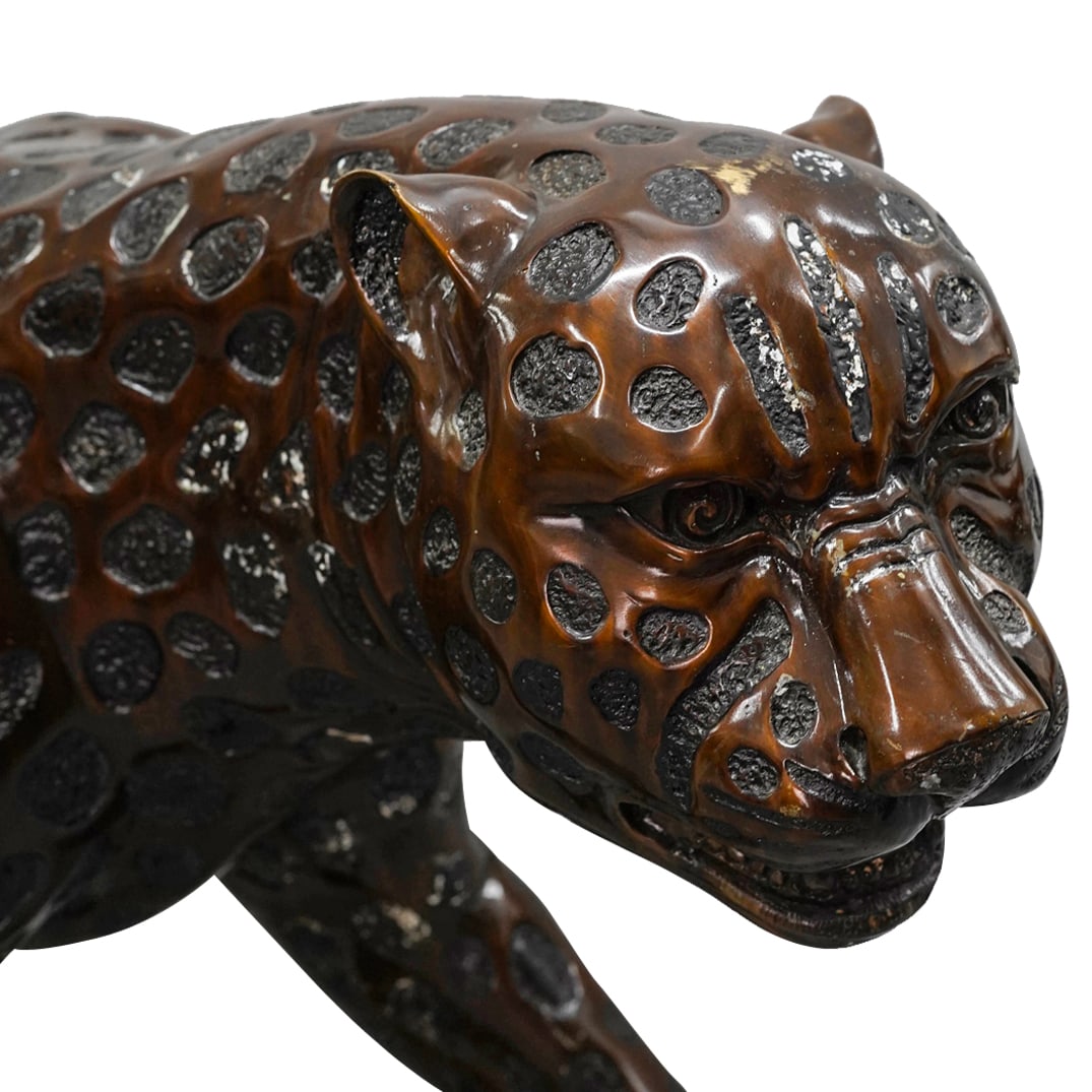 Large Bronze Cheetah - 3