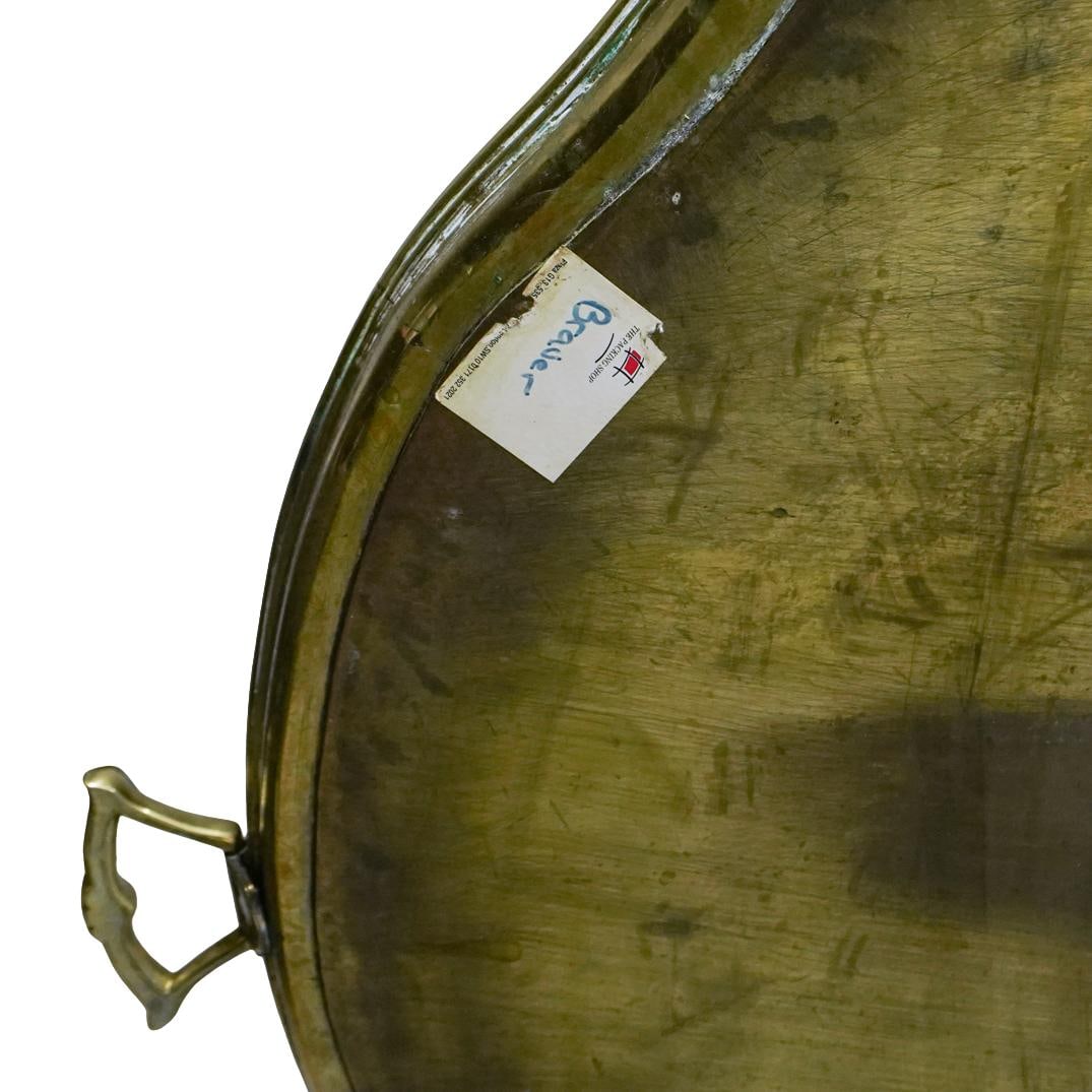 Large Brass Tray - 6