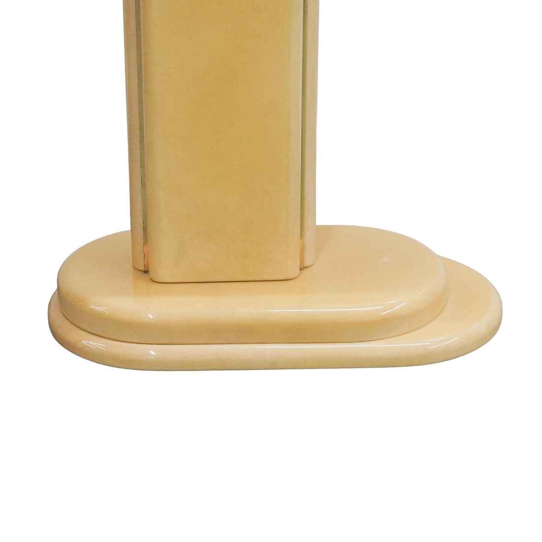 Karl Springer Goatskin Side Table - 2