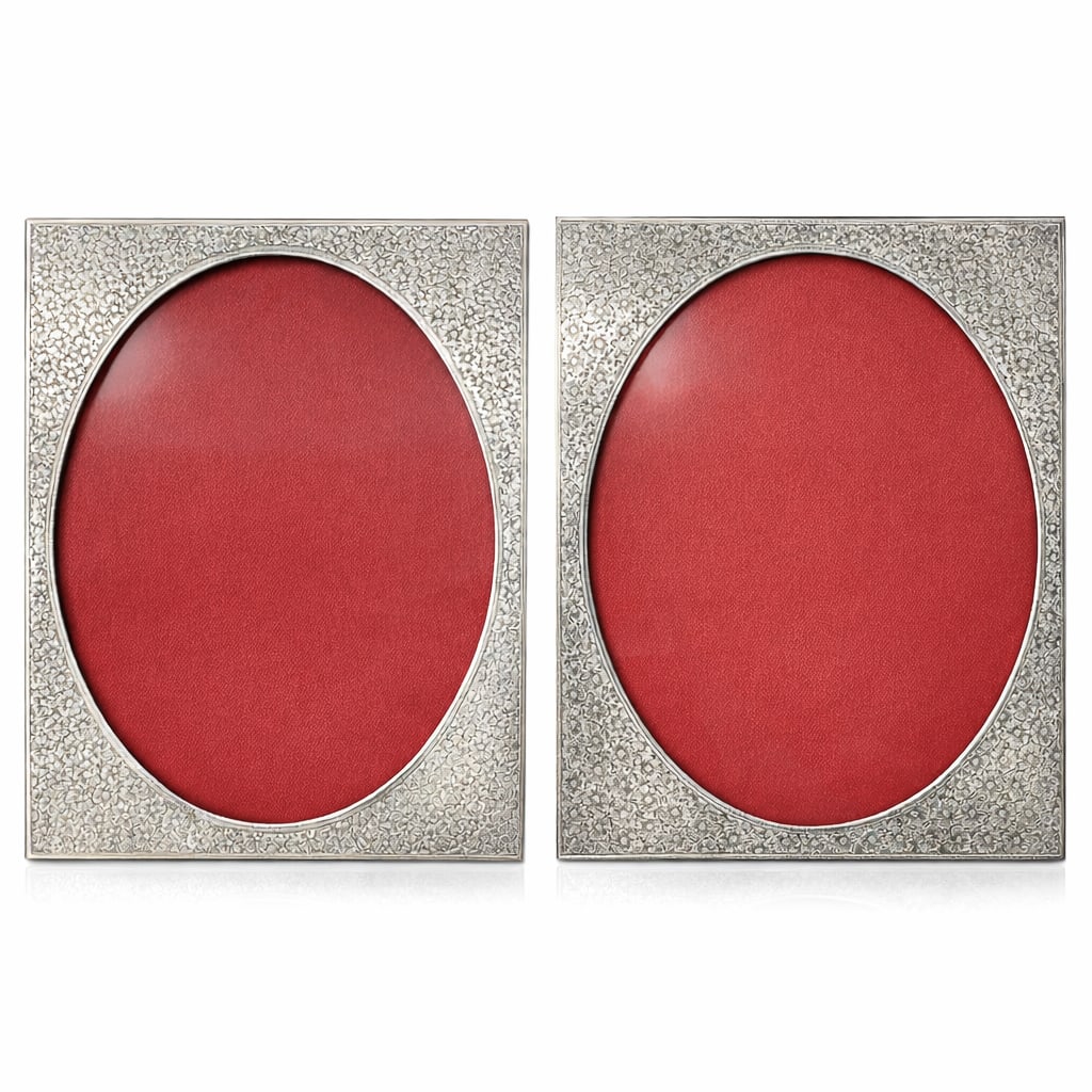 Pair of Florentina Bogota 900 Silver Photo Frames (1 of 5)