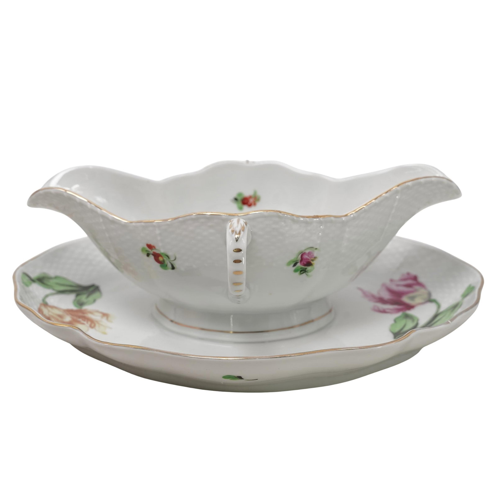 Herend Porcelain "Queen Victoria" Gravy Boat (1 of 5)