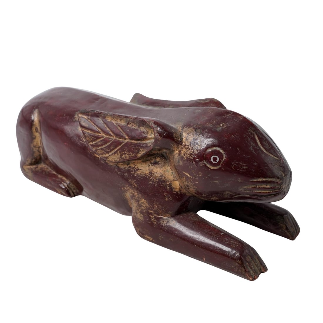 Southeast Asian Carved Wood Rabbit Coconut Scraper (1 of 7)