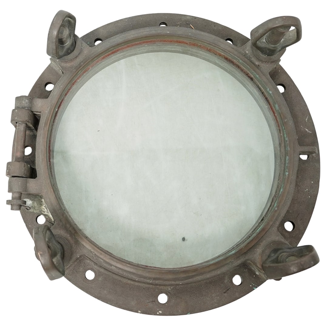 Vintage Brass Ship's Porthole (1 of 7)
