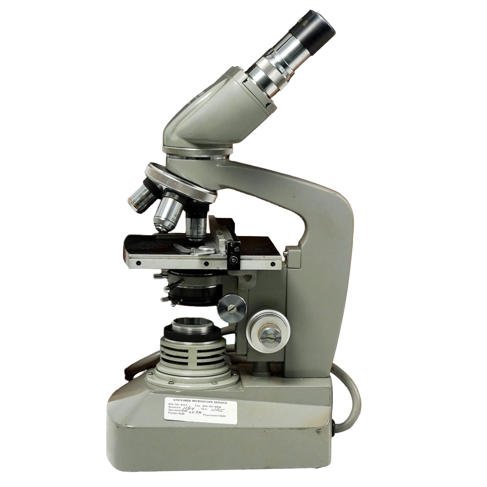 Vintage Bristoline "Bristolscope" Microscope w/ Box: Vintage Bristoline "Bristolscope" Microscope w/ Box20th century, AmericanA vintage Bristoline "Bristolscope" microscope. Wooden case is marked inside on door "Bristoline microscope catalog no. 3000 se