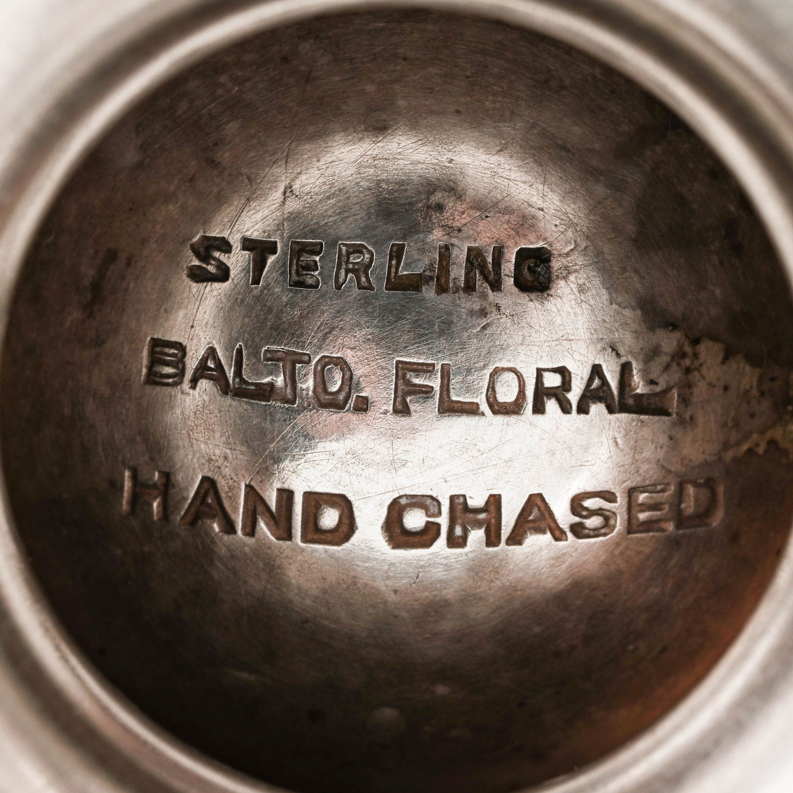 Schofield Sterling Silver "Castle" Ewer - 10