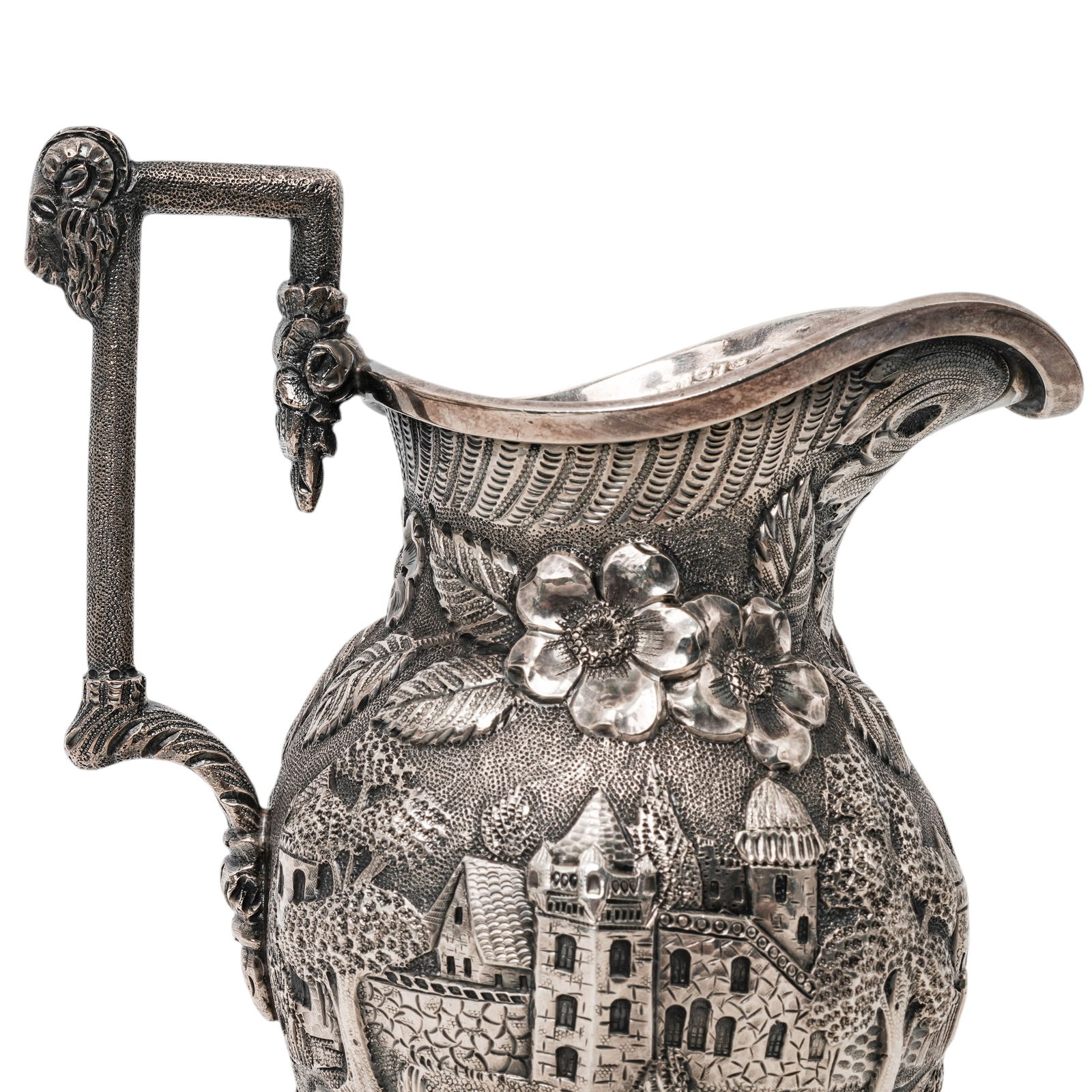 Schofield Sterling Silver "Castle" Ewer - 3