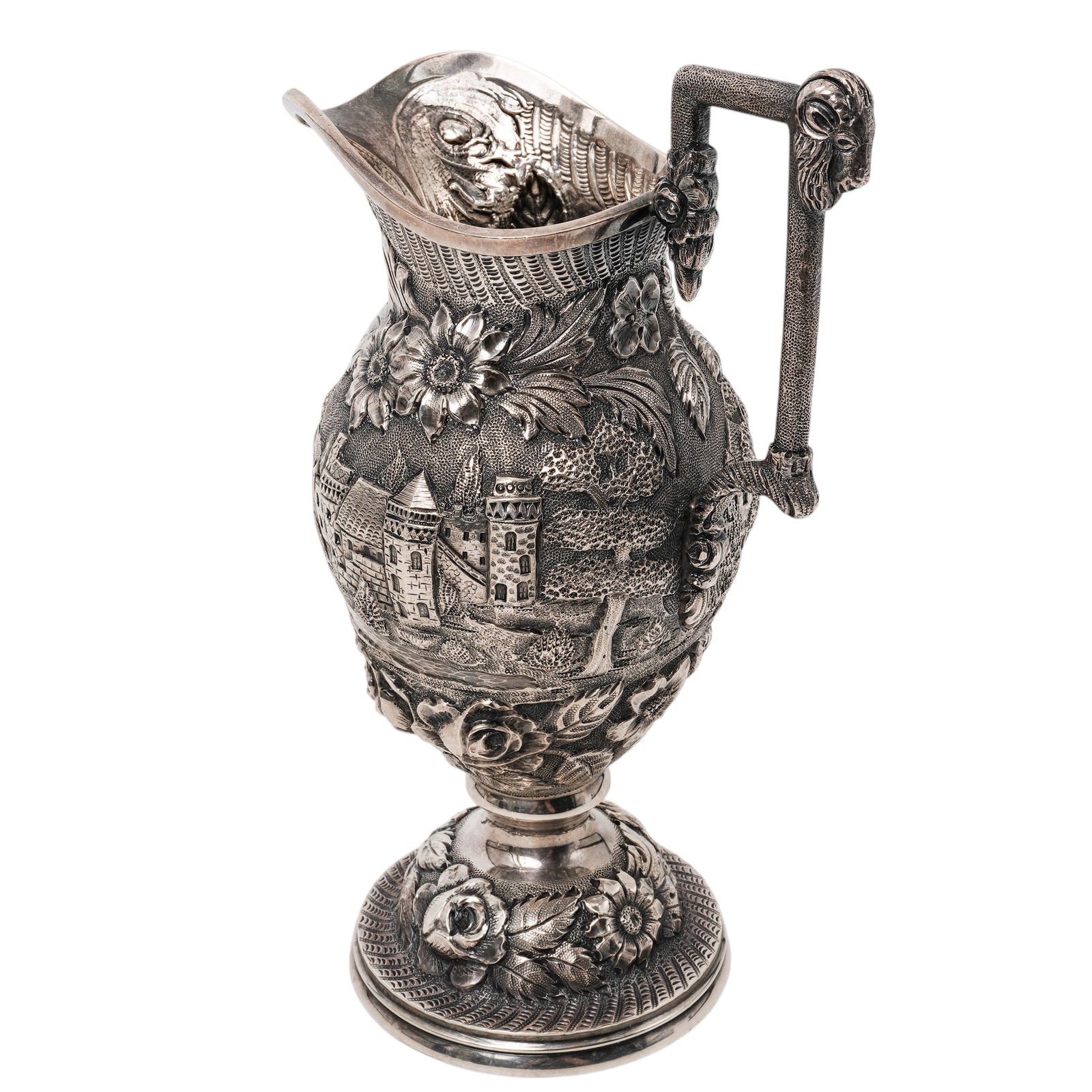 Schofield Sterling Silver "Castle" Ewer - 6
