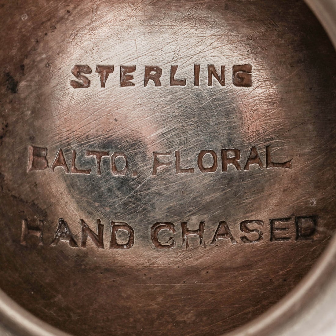 Schofield Sterling Silver "Castle" Vase - 10