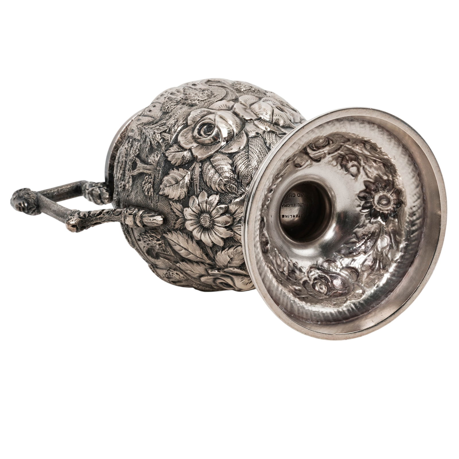 Schofield Sterling Silver "Castle" Vase - 9