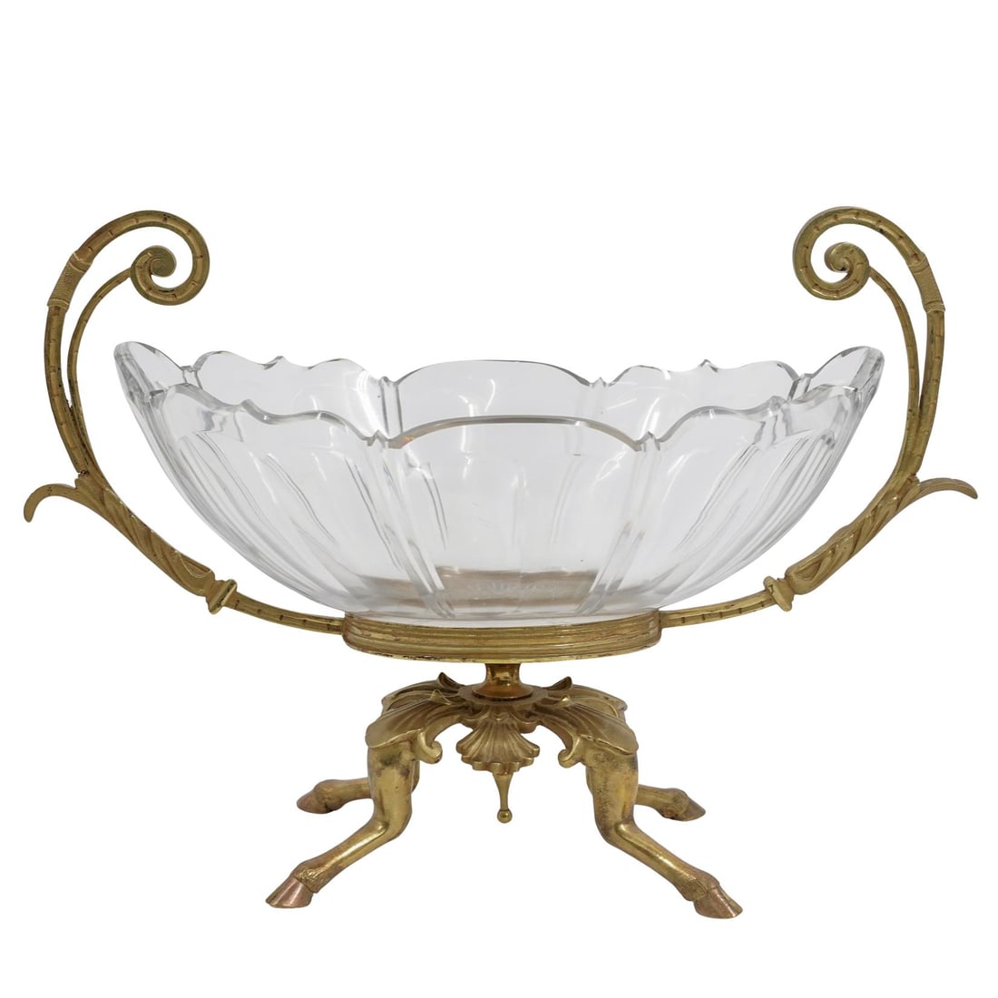 Antique Baccarat Gilt Bronze & Cut Crystal Centerpiece (1 of 6)