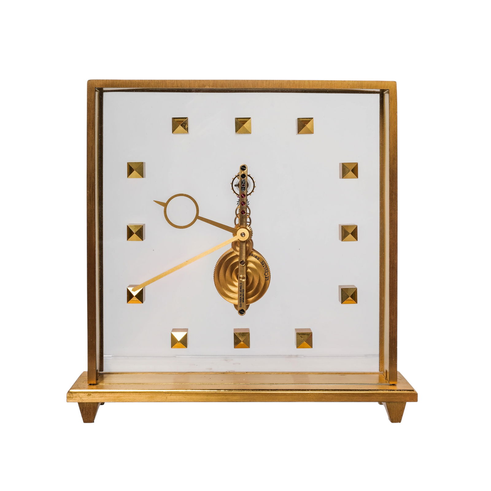 Jaeger Le Coultre Skeleton Floating Clock (1 of 8)