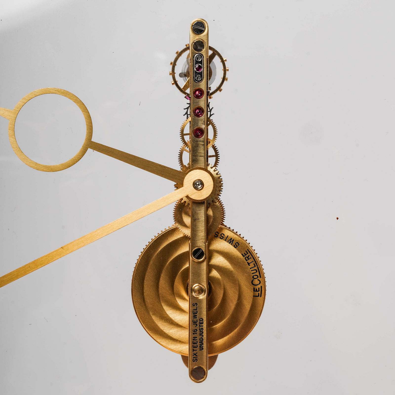 Jaeger Le Coultre Skeleton Floating Clock - 2