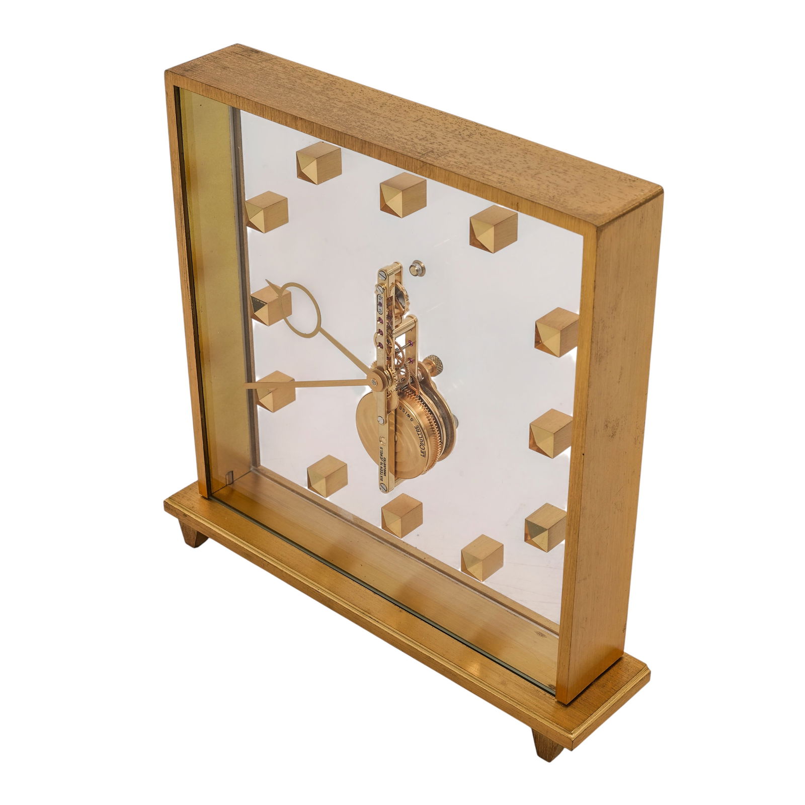 Jaeger Le Coultre Skeleton Floating Clock - 3