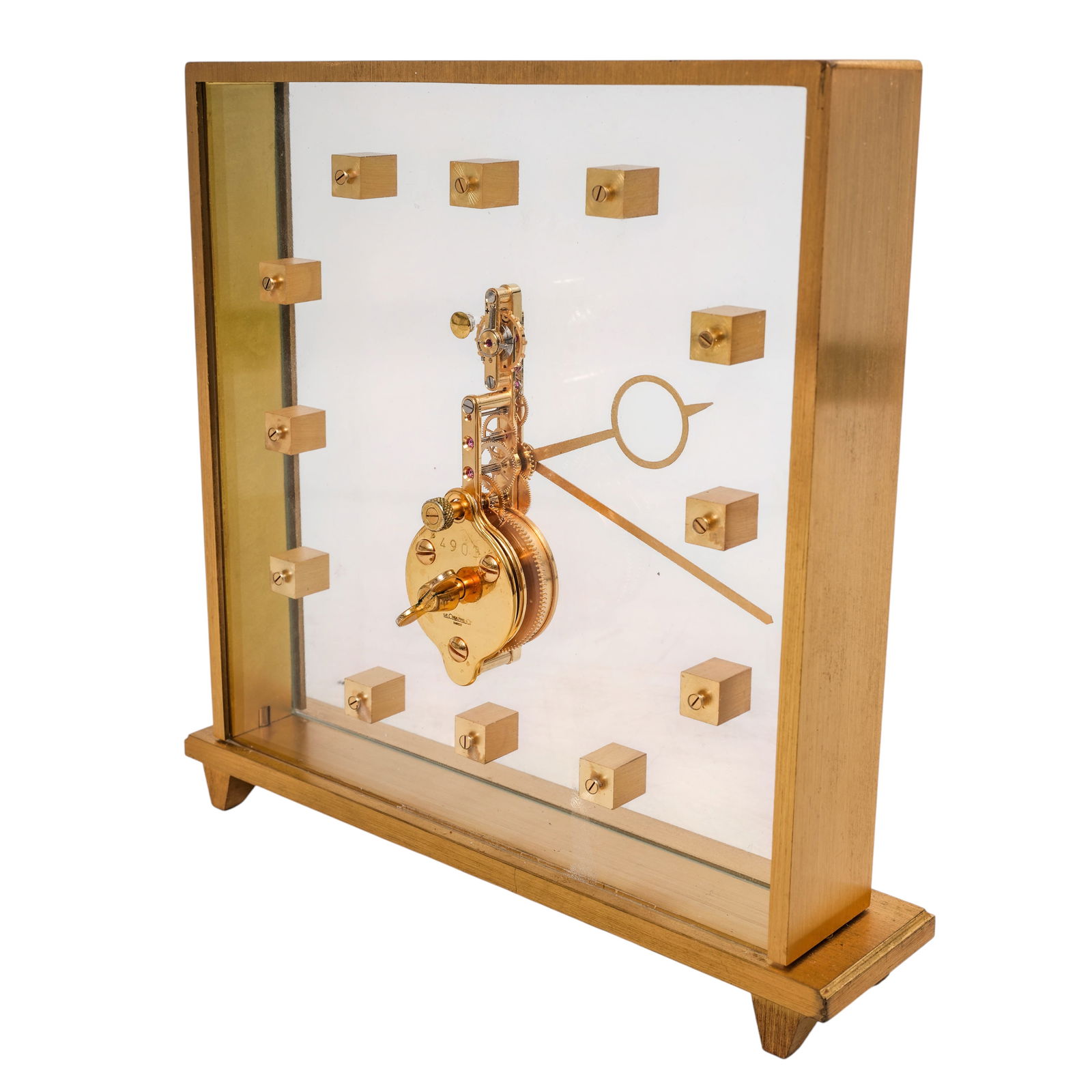 Jaeger Le Coultre Skeleton Floating Clock - 5