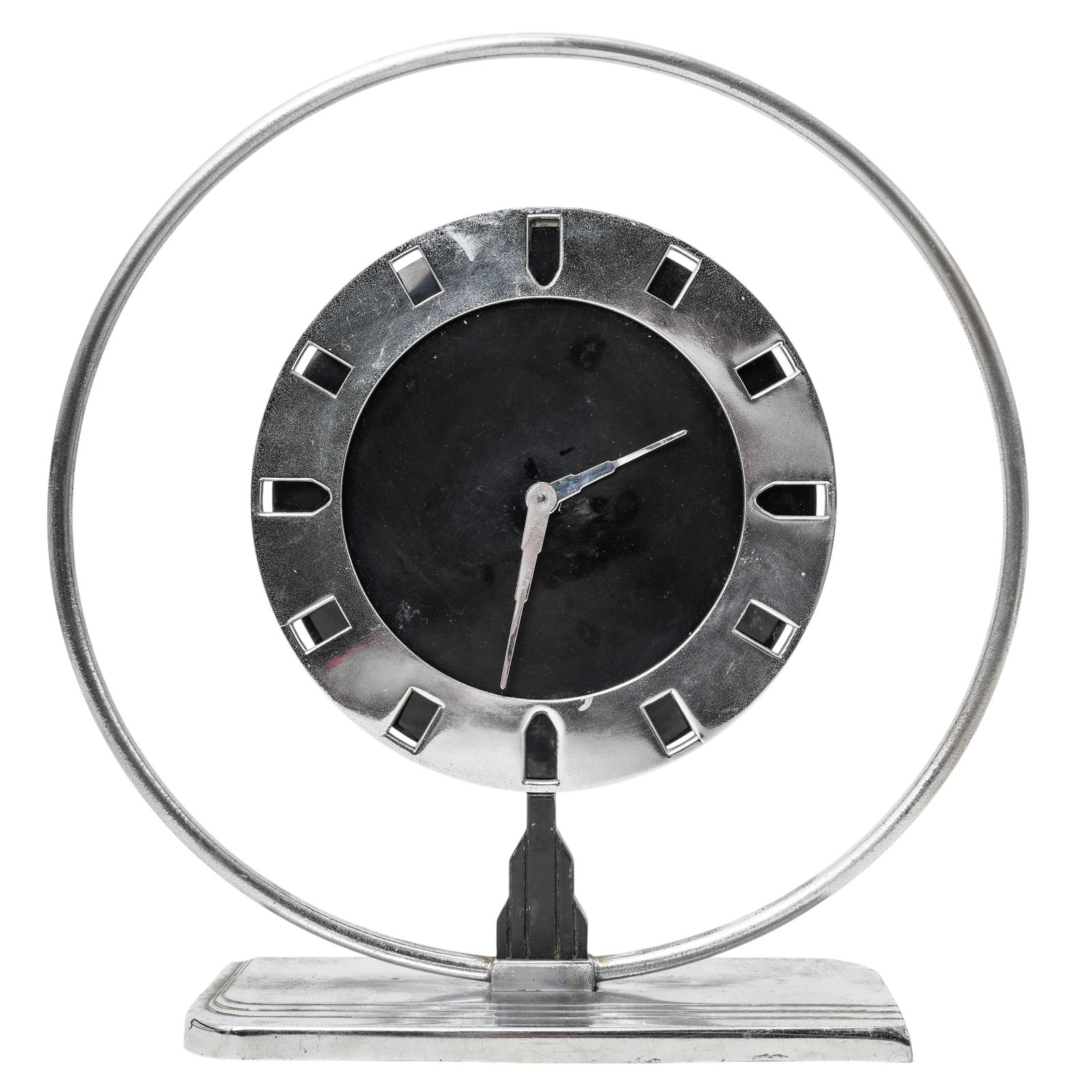Art Deco Frank Mariani "Skyscraper" Desk Clock (1 of 9)