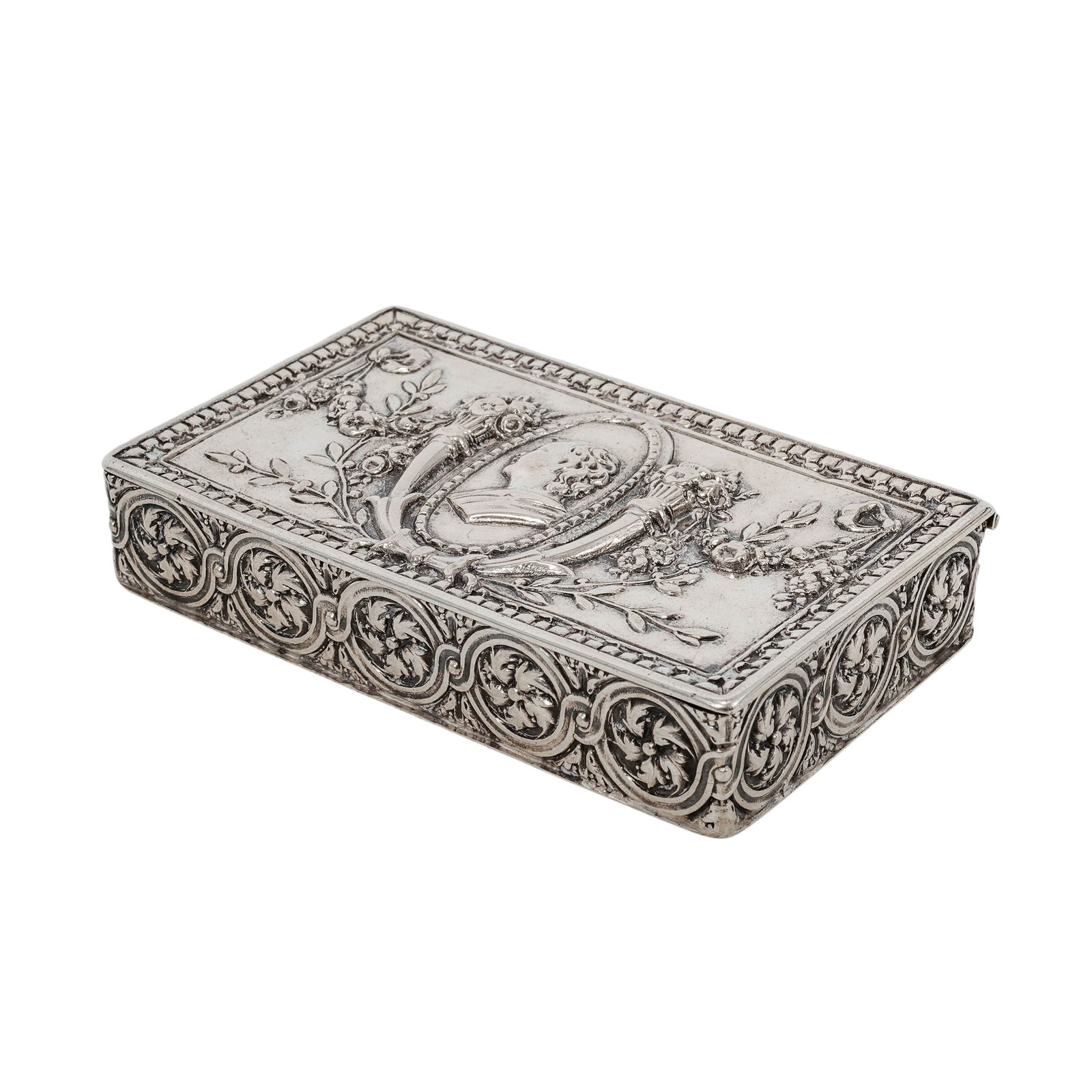 Antique Silver Snuff Case (1 of 9)