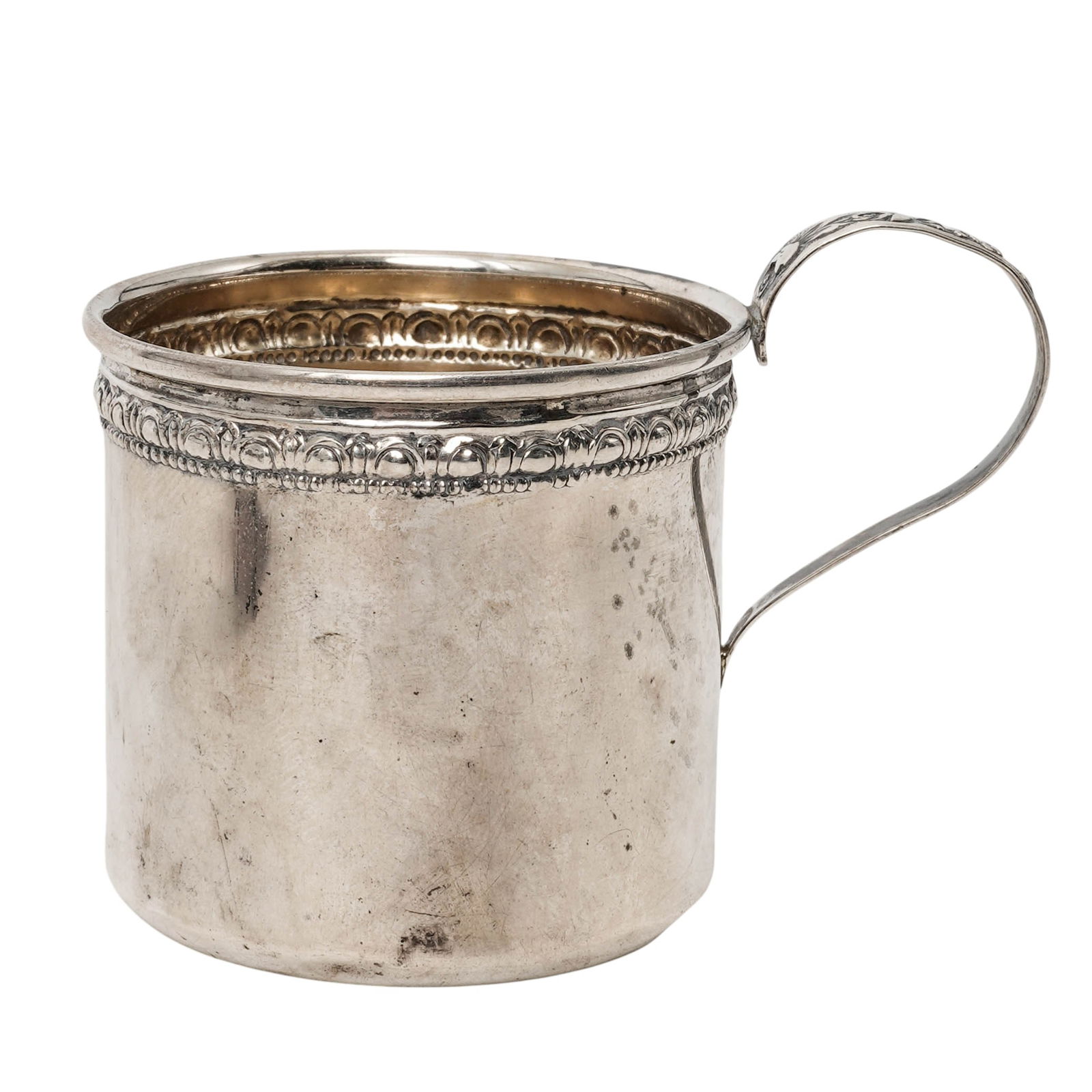 Antique Sterling Silver Baby Cup (1 of 7)