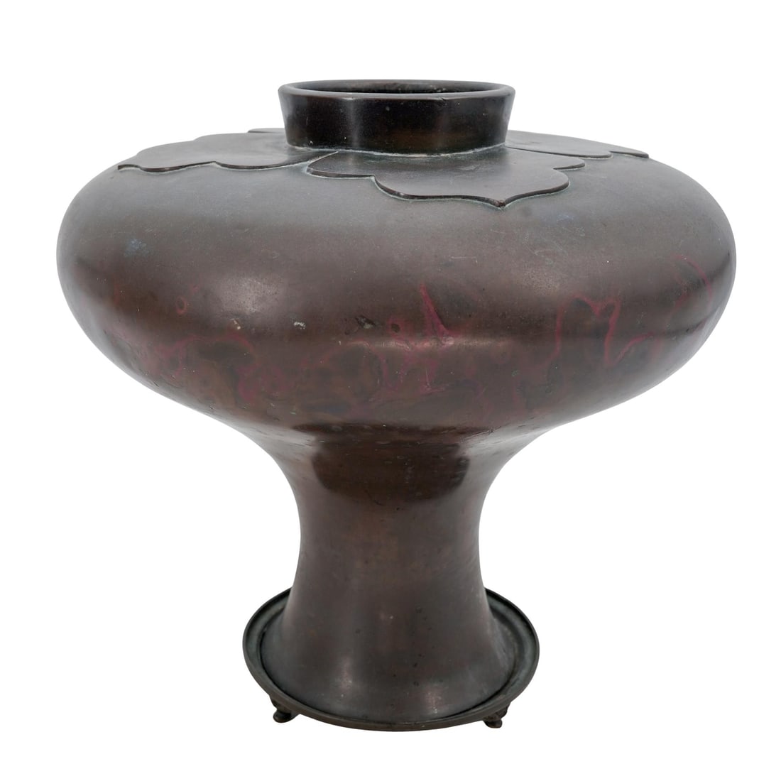 Large Japanese Meiji Bronze Vase (1 of 8)
