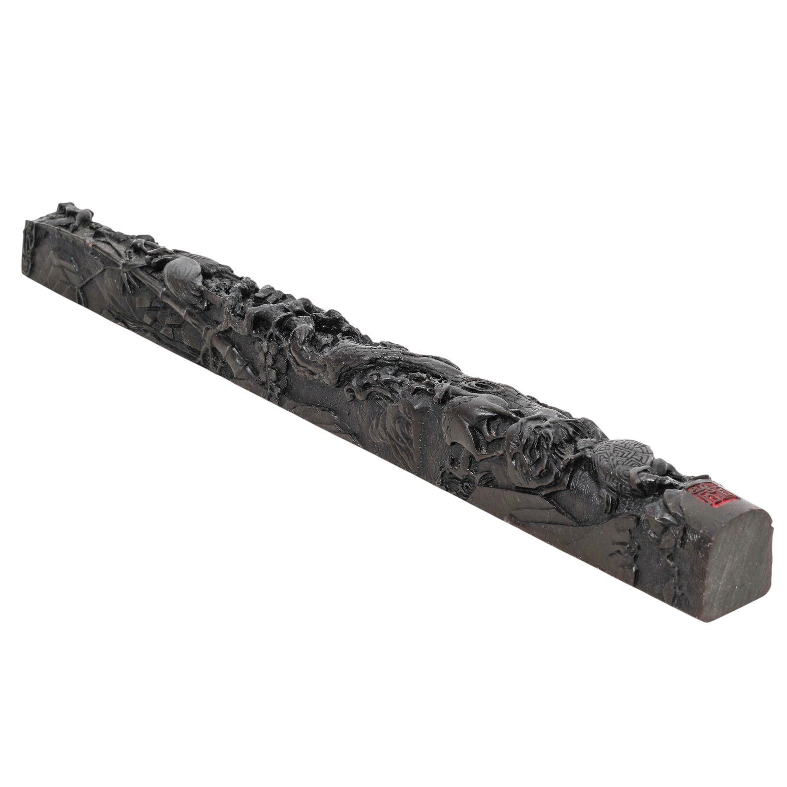 Chinese Calligraphy Paperweight Column - 3