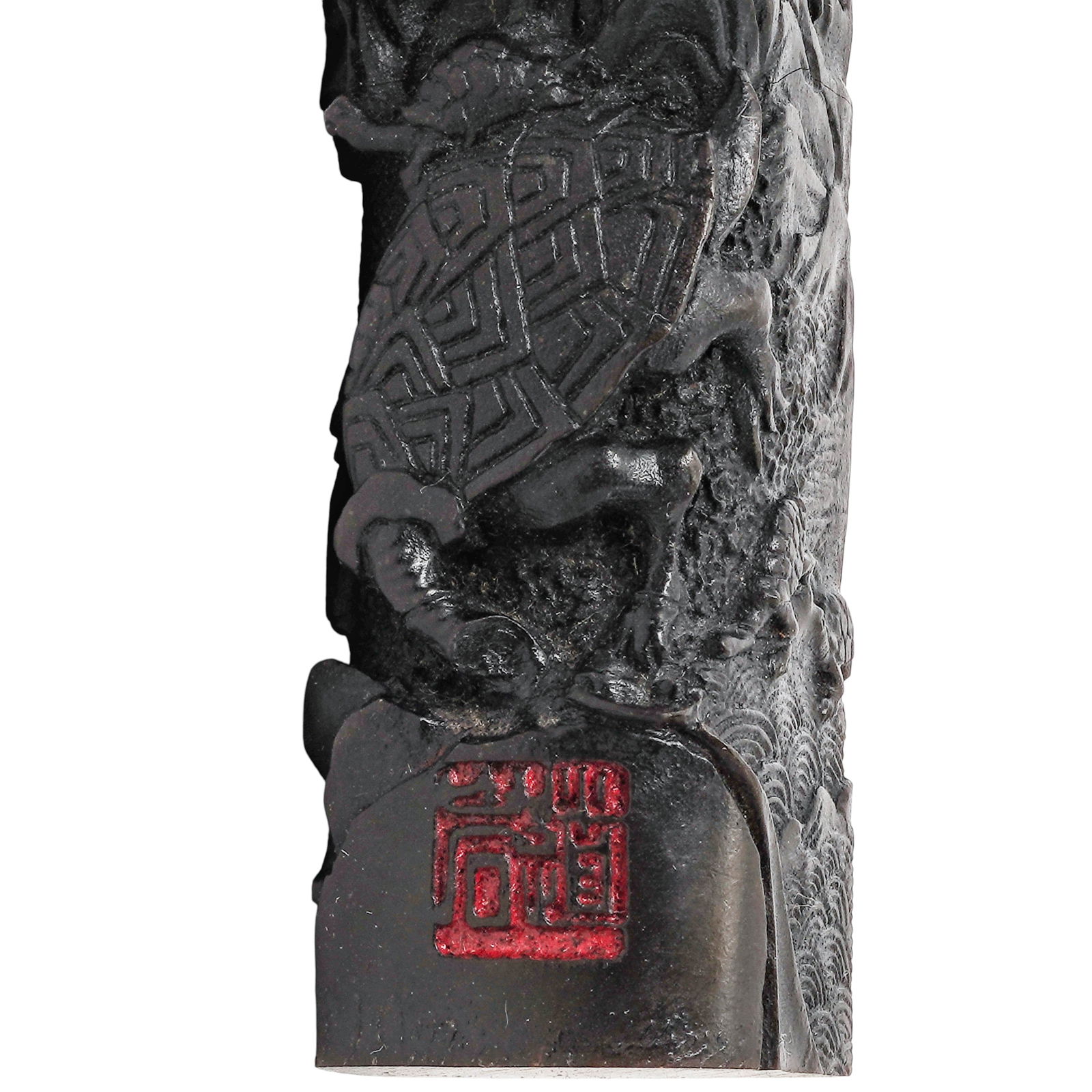 Chinese Calligraphy Paperweight Column - 6