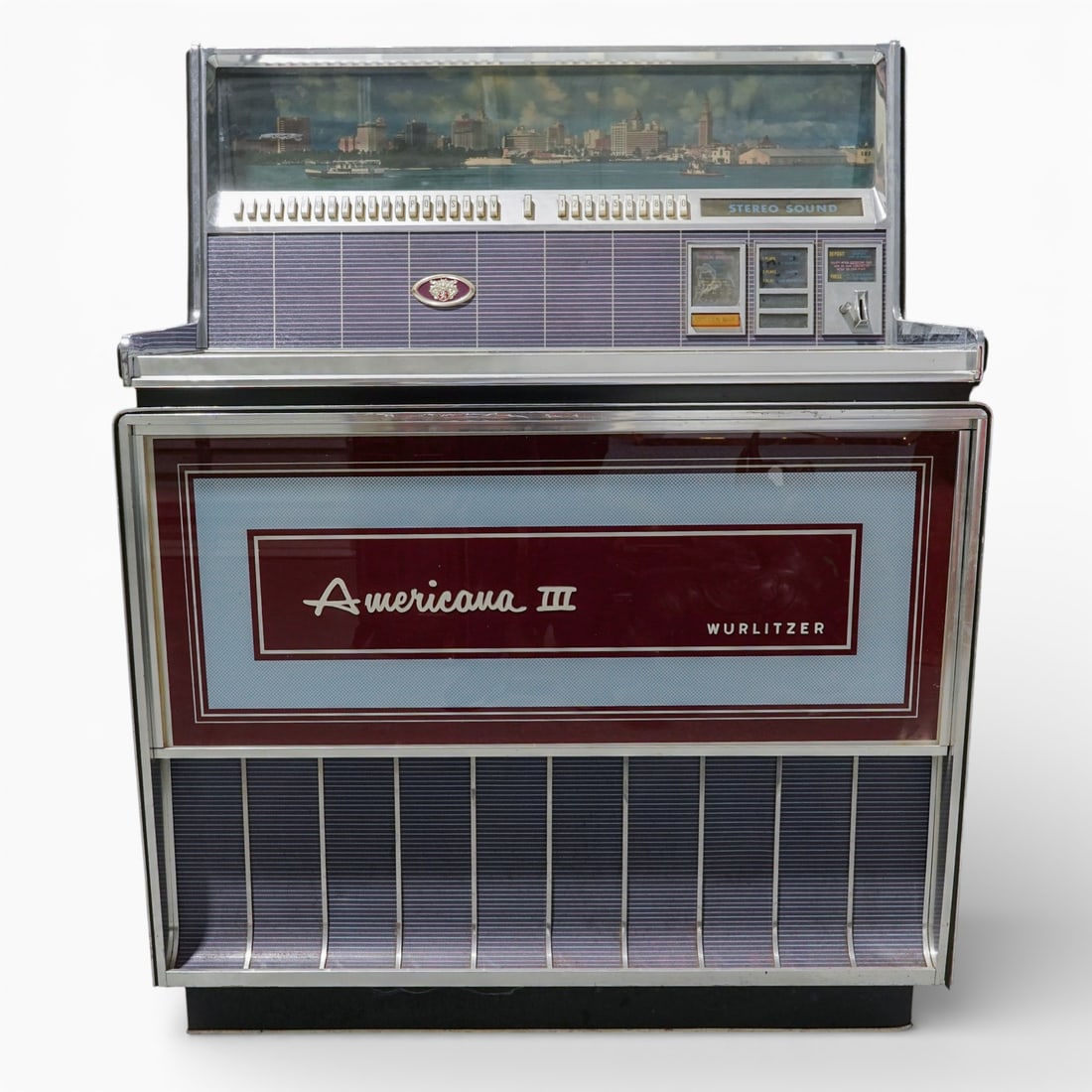 Vintage Wurlitzer Americana III Jukebox, Model 3300 (1 of 14)