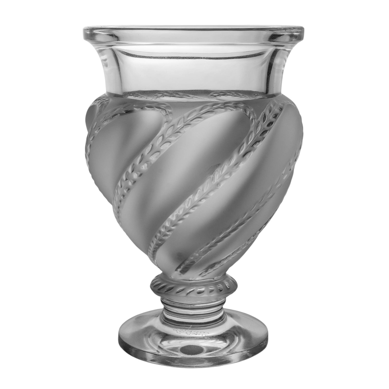 Lalique “Ermenoville?? Crystal Vase (1 of 7)