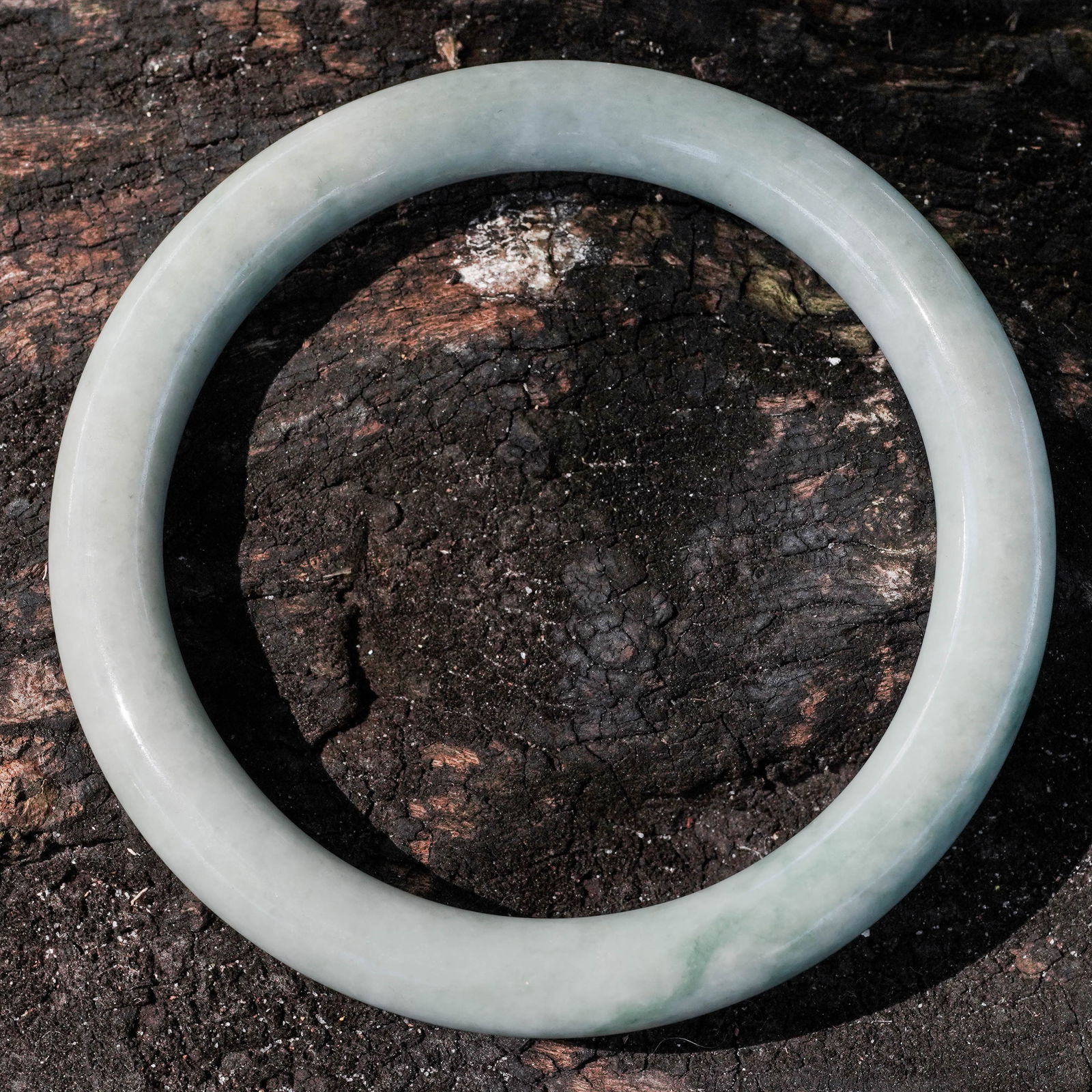 Chinese Jade Bangle Bracelet (1 of 3)