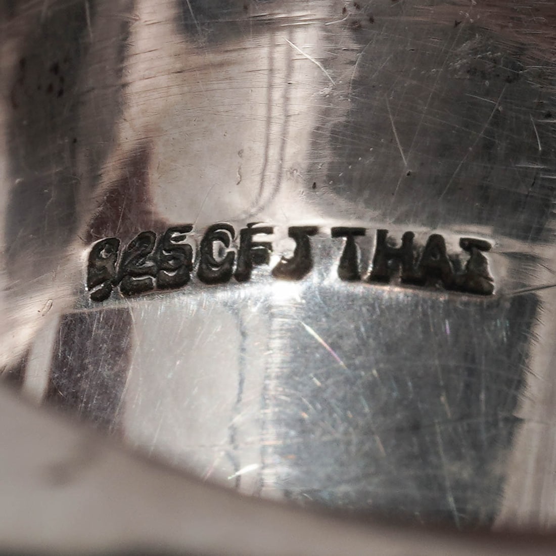 Sterling Silver Floral Ring - 6