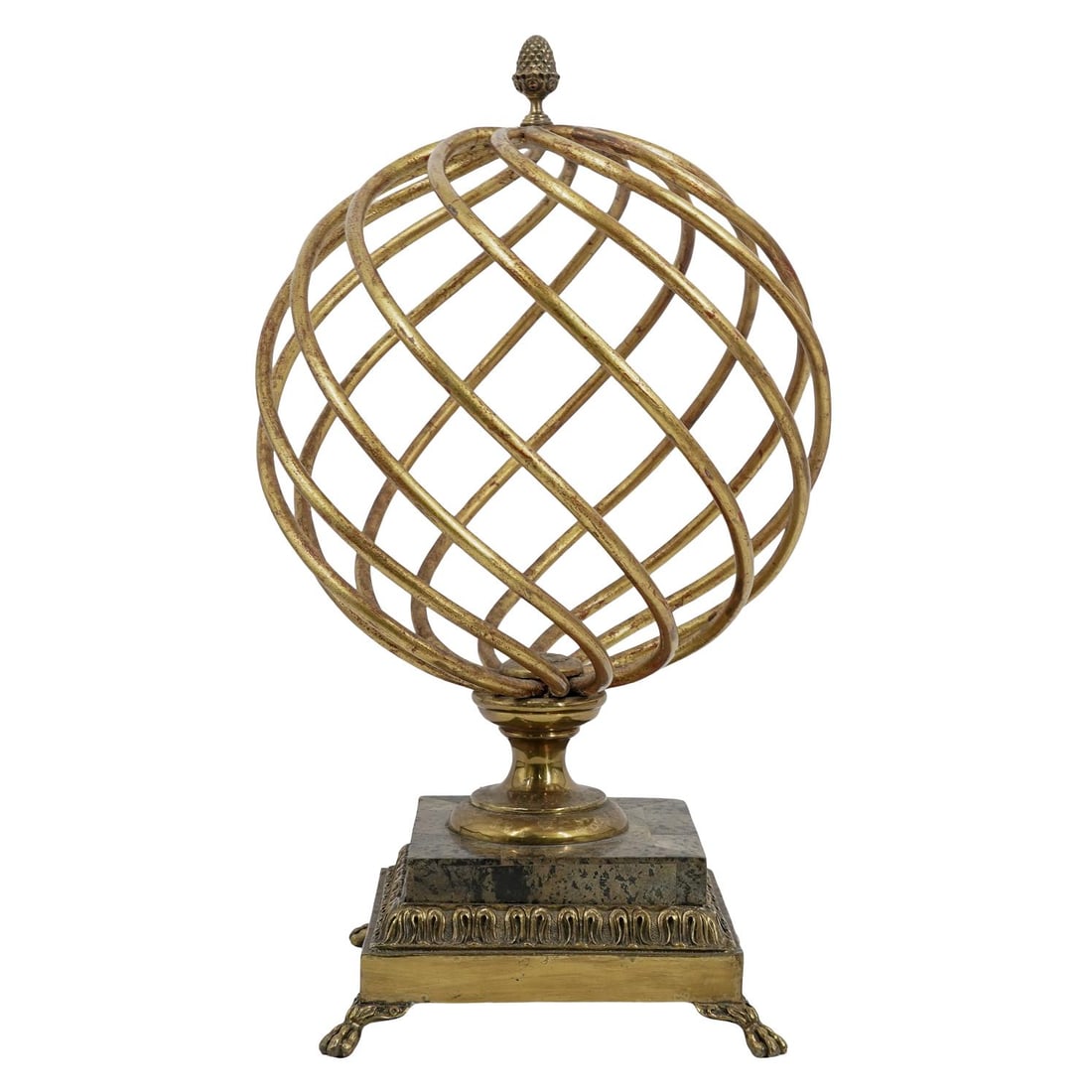 Maitland Smith Metal Spiral Globe Sculpture (1 of 4)