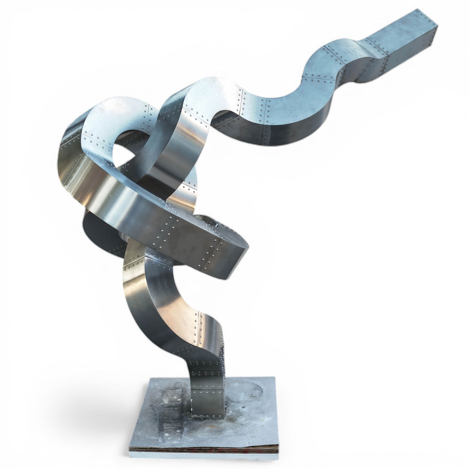 Alberto Cavalieri Organic Form Stainless Steel Sculpture (1 of 7)