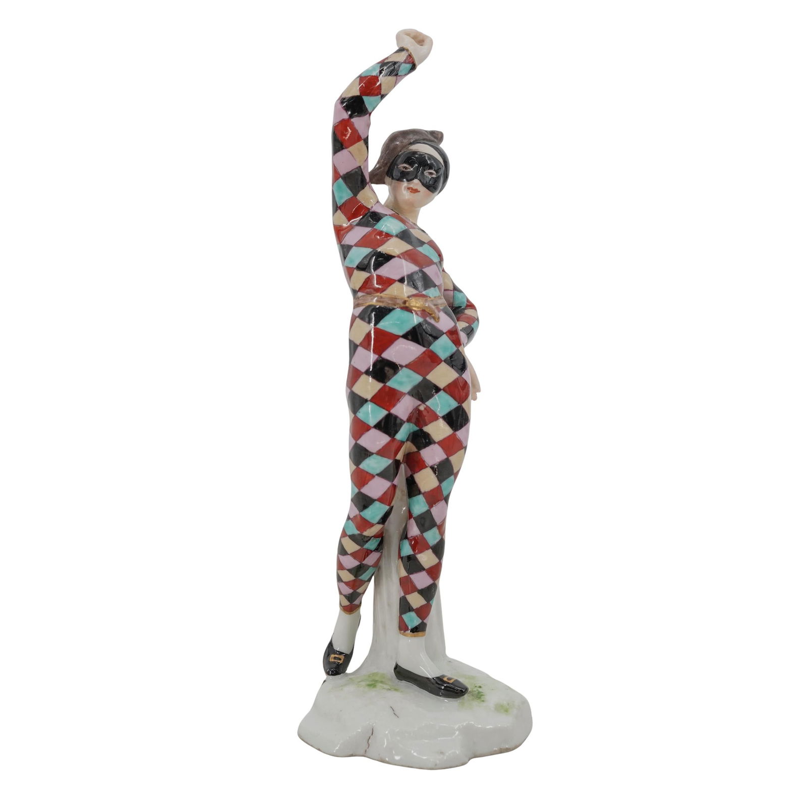 Meissen "Commedia Dell'Arte" Porcelain Figurine (1 of 6)