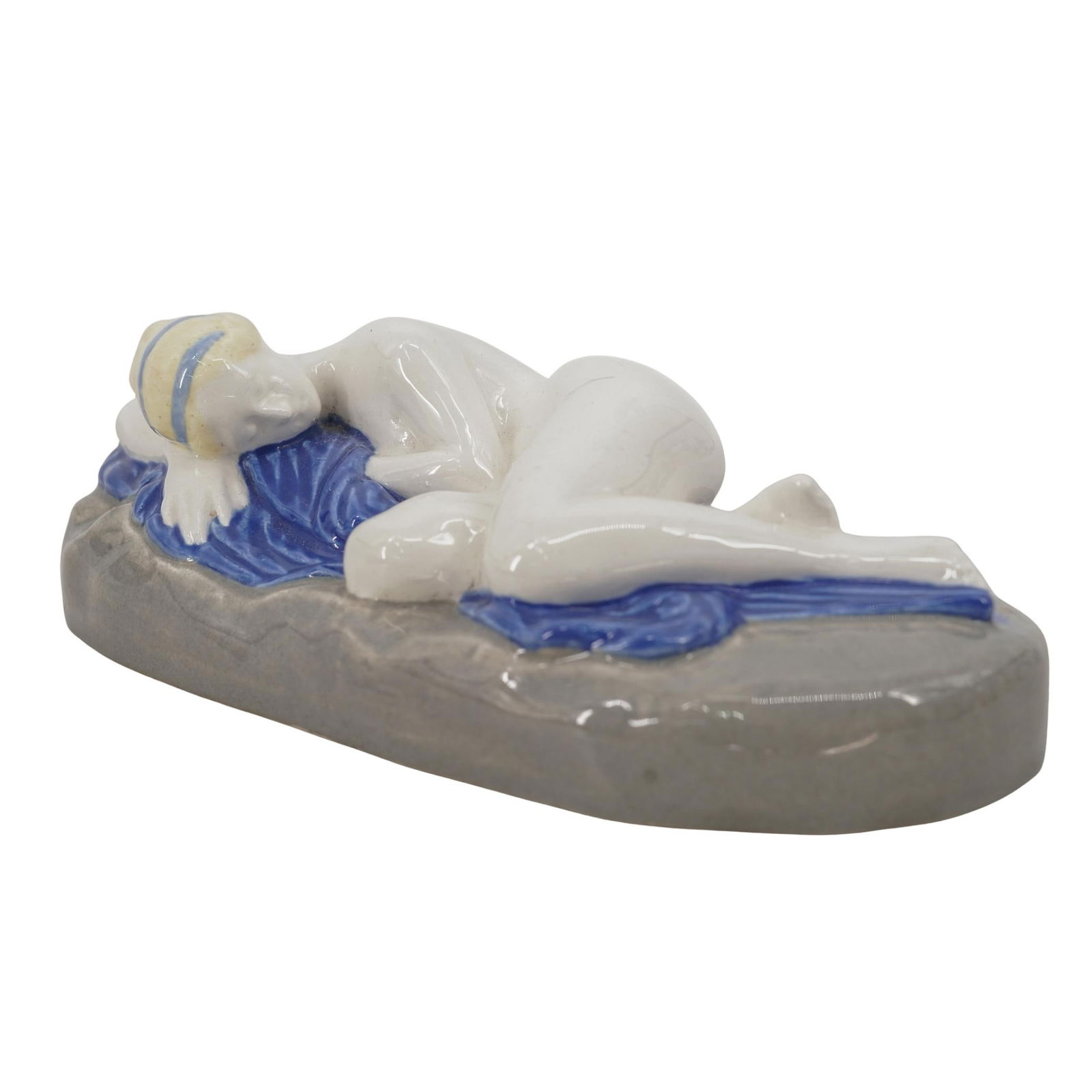 Art Deco Keramos Nude Female Porcelain Figure (1 of 6)