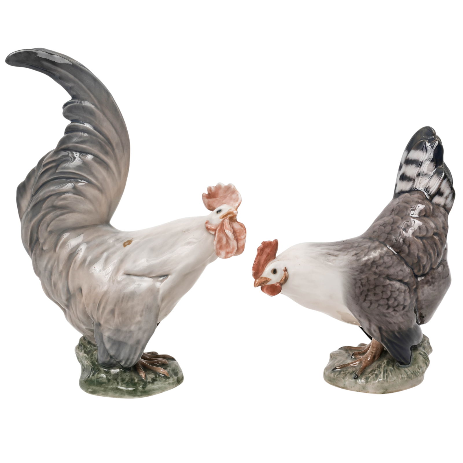 (2pc) Christian Thomsen For Royal Copenhagen Porcelain Figurines (1 of 9)